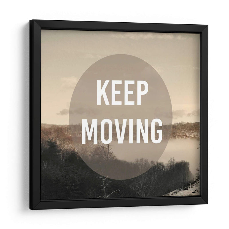 Motivación De La Montaña Foggy Ii - Studio W | Cuadro decorativo de Canvas Lab