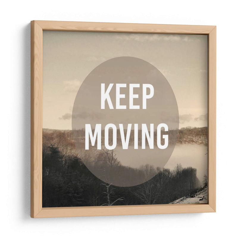 Motivación De La Montaña Foggy Ii - Studio W | Cuadro decorativo de Canvas Lab