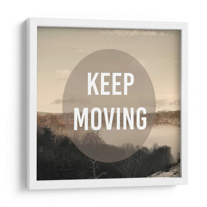 Motivación De La Montaña Foggy Ii - Studio W | Cuadro decorativo de Canvas Lab