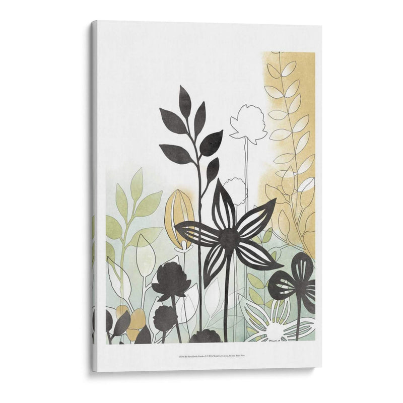 Sketchbook Garden I - June Erica Vess | Cuadro decorativo de Canvas Lab