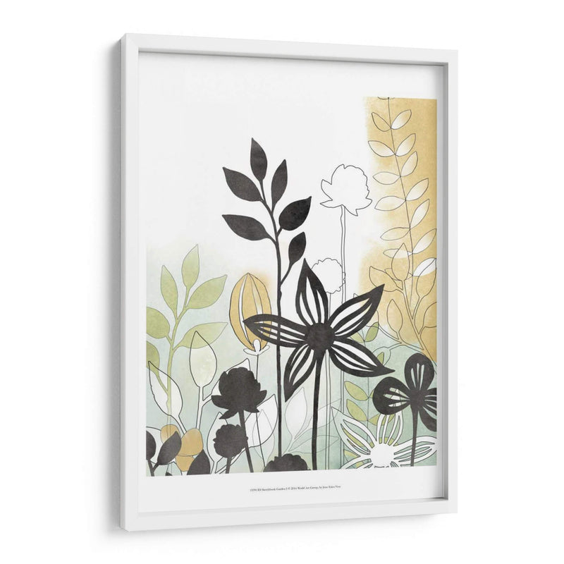 Sketchbook Garden I - June Erica Vess | Cuadro decorativo de Canvas Lab