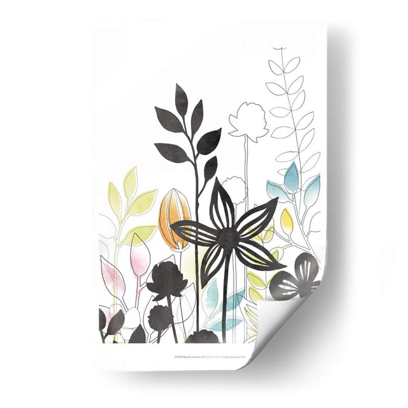 Sketchbook Garden Iii - June Erica Vess | Cuadro decorativo de Canvas Lab