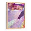 Brochazo lila | Cuadro decorativo de Canvas Lab
