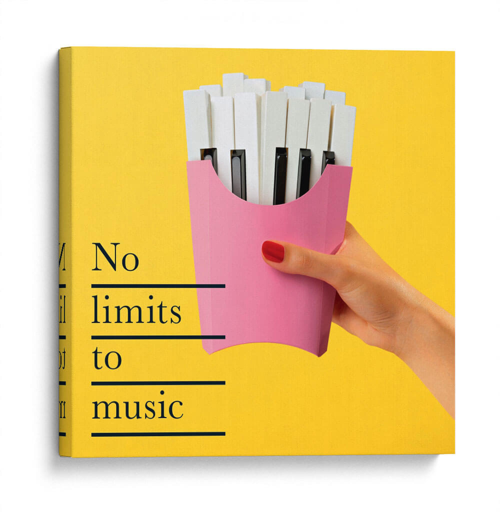 No limits to music | Cuadro decorativo de Canvas Lab