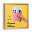 No limits to music | Cuadro decorativo de Canvas Lab