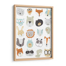 Caras Amigables - June Erica Vess | Cuadro decorativo de Canvas Lab