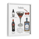 Coctel Clásico - Manhattan - Naomi McCavitt | Cuadro decorativo de Canvas Lab