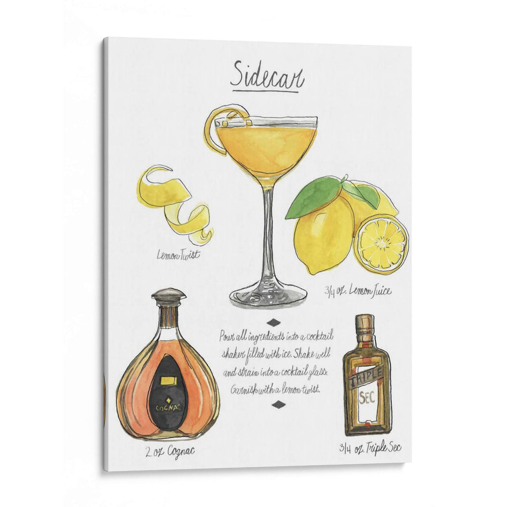 Cóctel Clásico - Sidecar - Naomi McCavitt | Cuadro decorativo de Canvas Lab