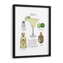 Cóctel Clásico - Margarita - Naomi McCavitt | Cuadro decorativo de Canvas Lab