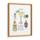 Cóctel Clásico - Margarita - Naomi McCavitt | Cuadro decorativo de Canvas Lab