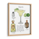 Cóctel Clásico - Margarita - Naomi McCavitt | Cuadro decorativo de Canvas Lab