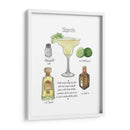 Cóctel Clásico - Margarita - Naomi McCavitt | Cuadro decorativo de Canvas Lab