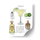 Cóctel Clásico - Margarita - Naomi McCavitt | Cuadro decorativo de Canvas Lab