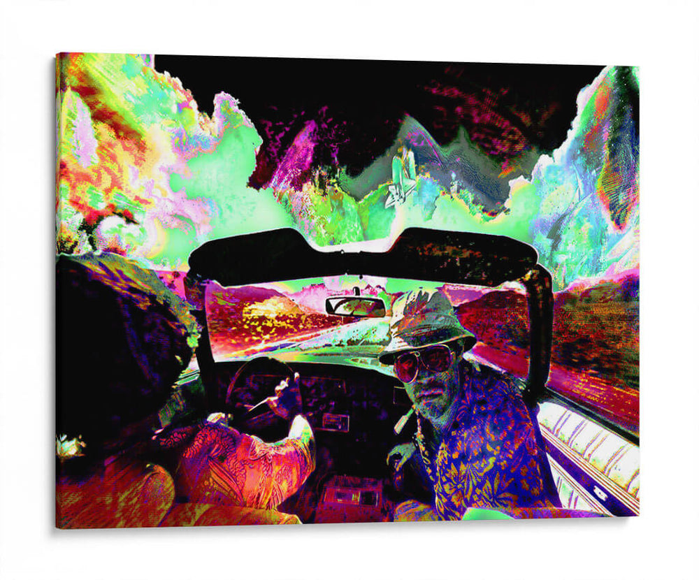 Pánico y locura a todo color | Cuadro decorativo de Canvas Lab