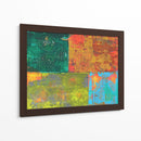 Pie De Impresión De Hoja Colorida Ii - Elena Ray | Cuadro decorativo de Canvas Lab