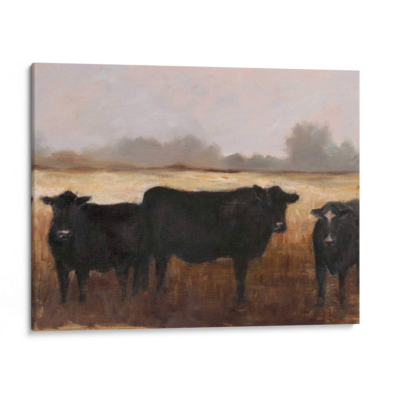 Vacas Negras I - Ethan Harper | Cuadro decorativo de Canvas Lab