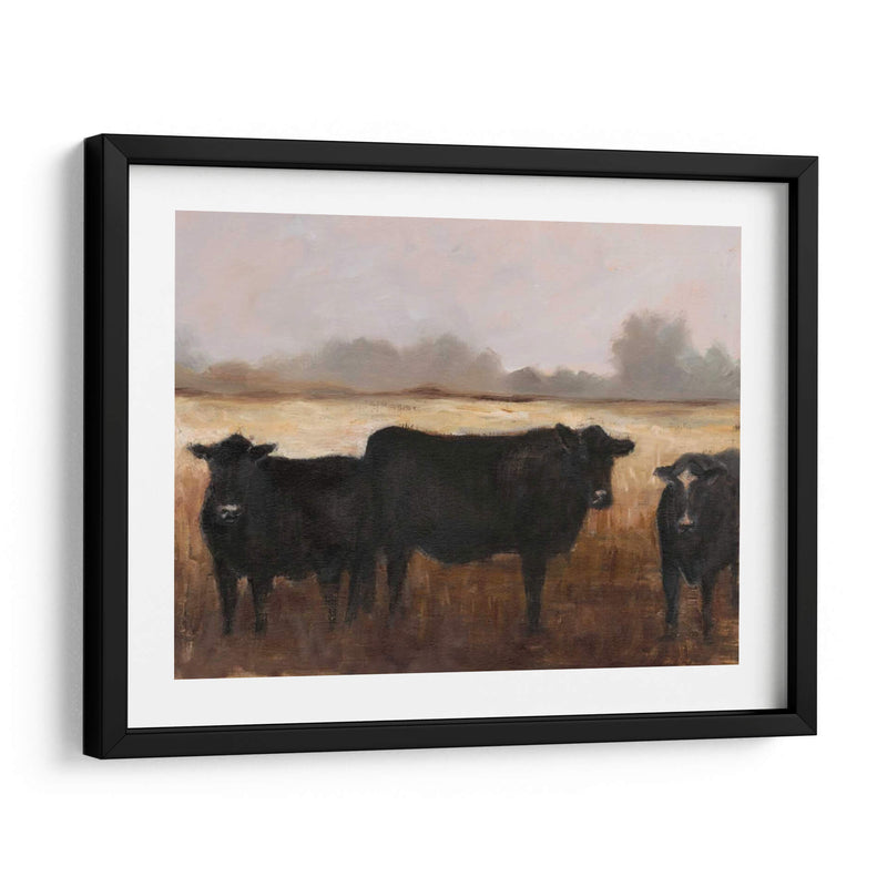 Vacas Negras I - Ethan Harper | Cuadro decorativo de Canvas Lab