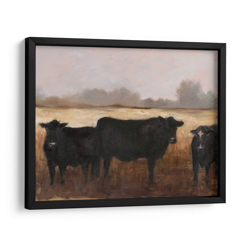 Vacas Negras I - Ethan Harper | Cuadro decorativo de Canvas Lab