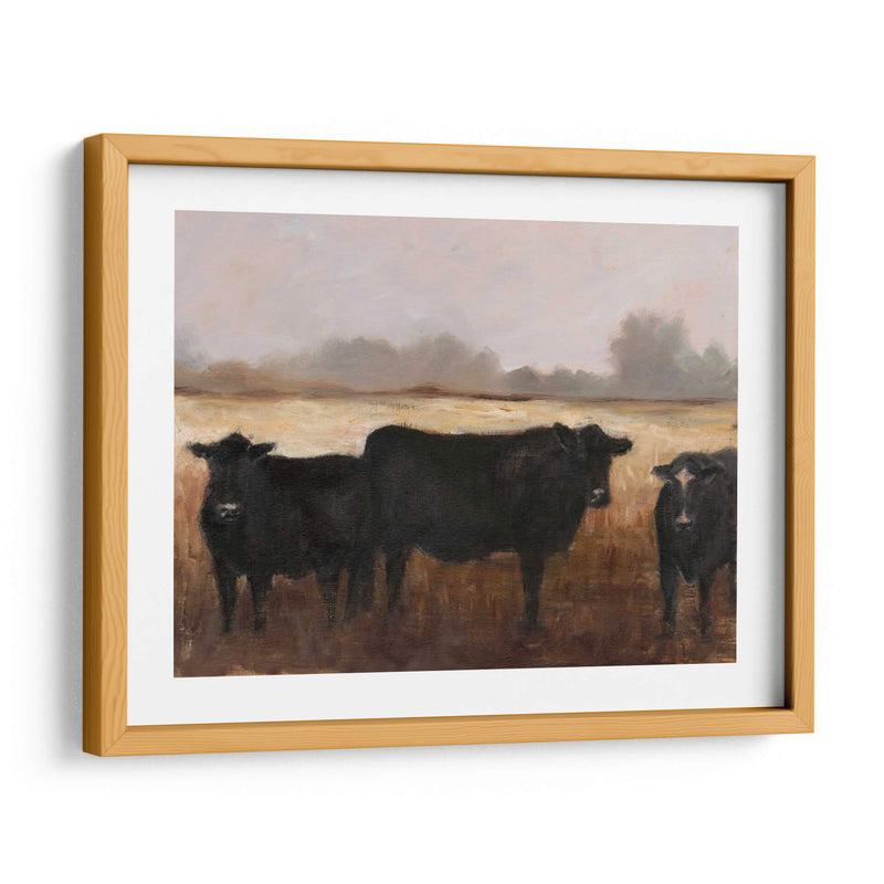 Vacas Negras I - Ethan Harper | Cuadro decorativo de Canvas Lab