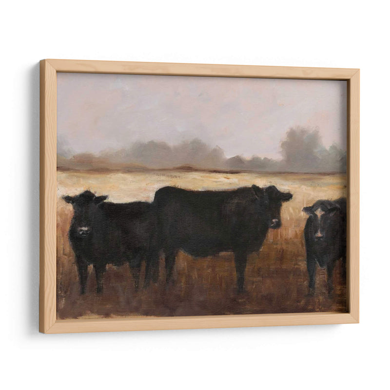 Vacas Negras I - Ethan Harper | Cuadro decorativo de Canvas Lab