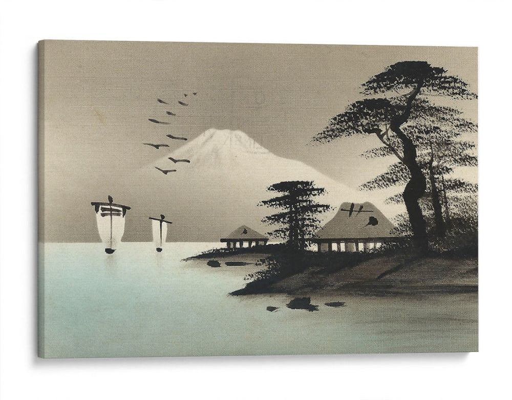 Postal japonesa | Cuadro decorativo de Canvas Lab