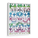 Acuarela Ikat I - Chariklia Zarris | Cuadro decorativo de Canvas Lab