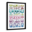 Acuarela Ikat Ii - Chariklia Zarris | Cuadro decorativo de Canvas Lab