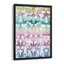 Acuarela Ikat Ii - Chariklia Zarris | Cuadro decorativo de Canvas Lab