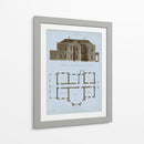 Casa De Chambray Y Plan Iii - Thomas Kelly | Cuadro decorativo de Canvas Lab