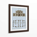 Casa De Chambray Y Plan V - Thomas Kelly | Cuadro decorativo de Canvas Lab
