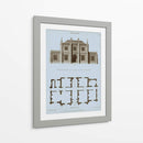 Casa De Chambray Y Plan V - Thomas Kelly | Cuadro decorativo de Canvas Lab