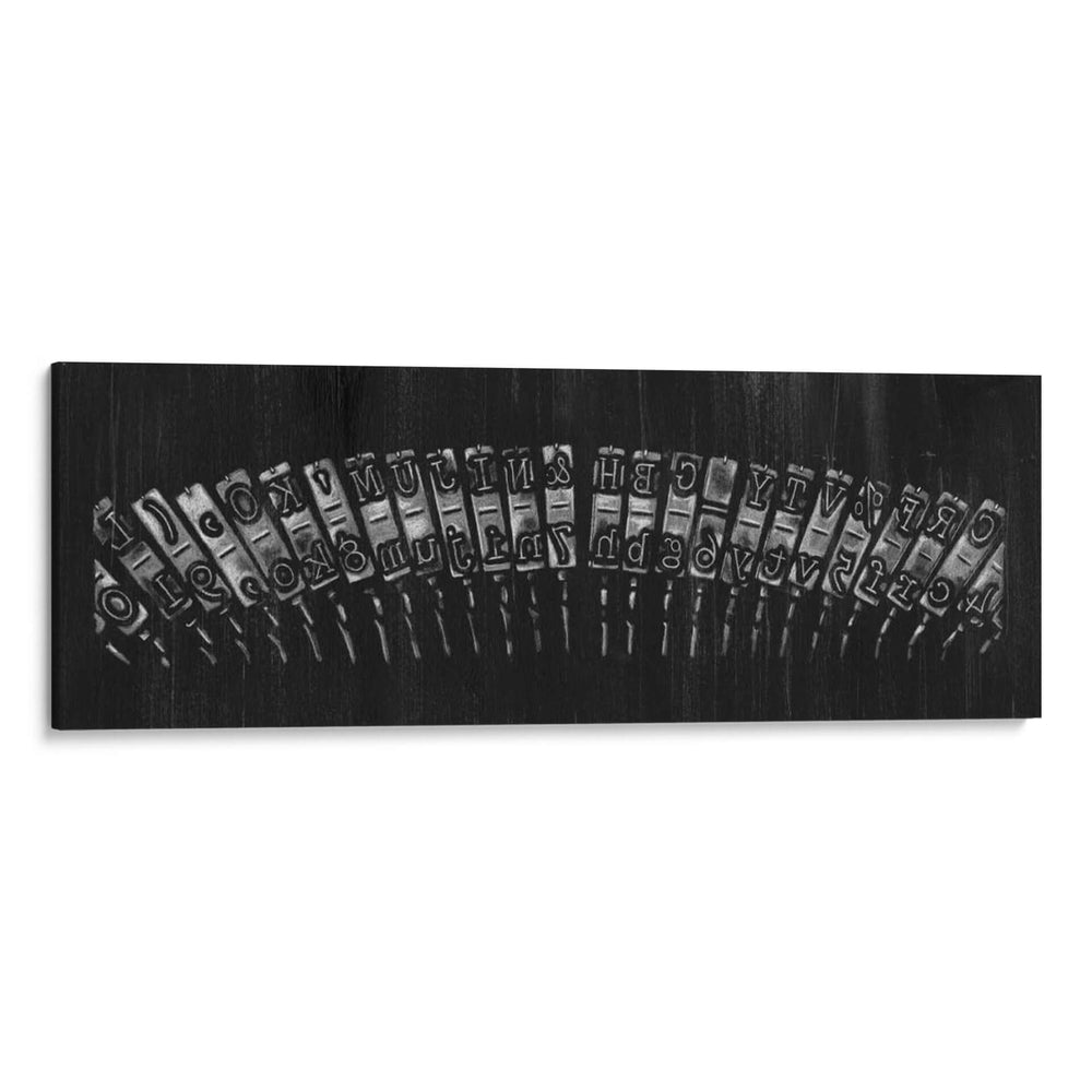 Barras De Máquina De Escribir Antigua - Ethan Harper | Cuadro decorativo de Canvas Lab