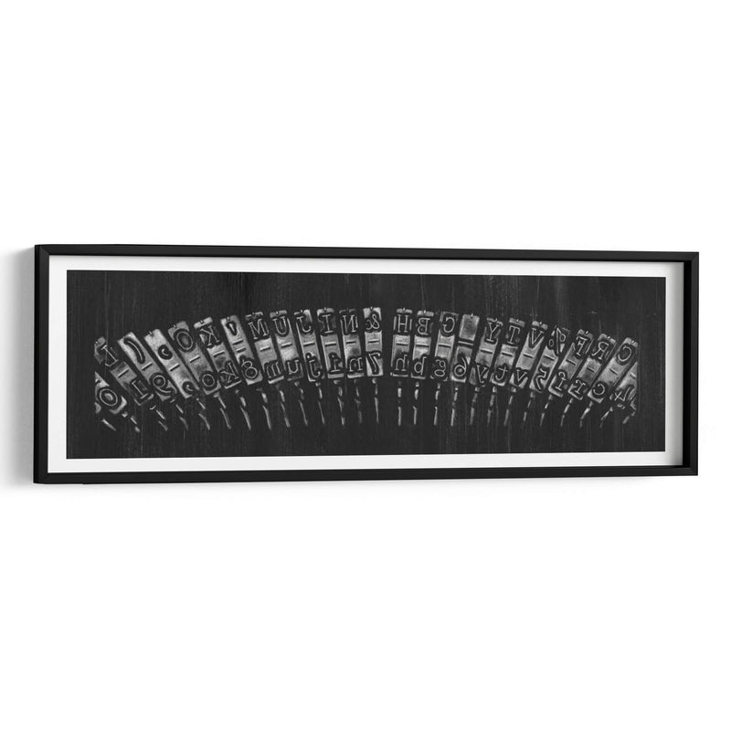 Barras De Máquina De Escribir Antigua - Ethan Harper | Cuadro decorativo de Canvas Lab
