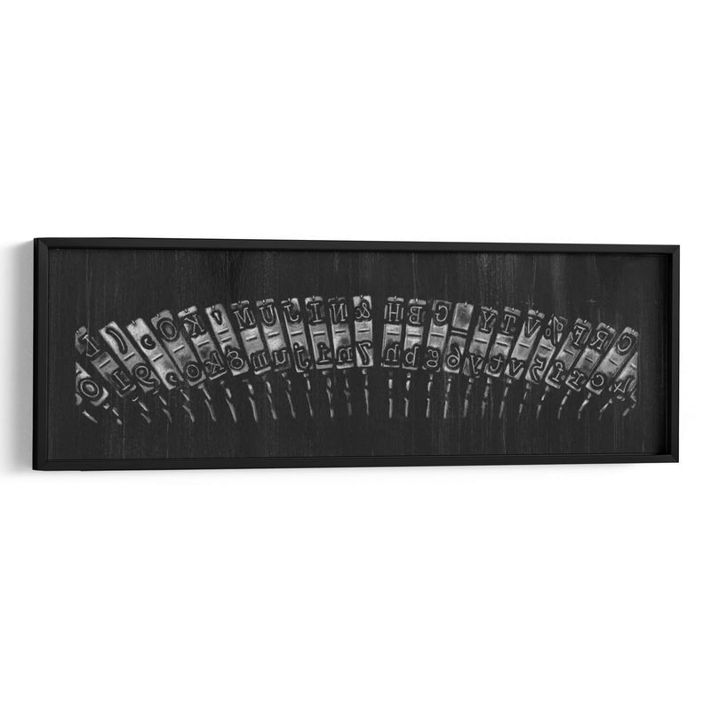 Barras De Máquina De Escribir Antigua - Ethan Harper | Cuadro decorativo de Canvas Lab