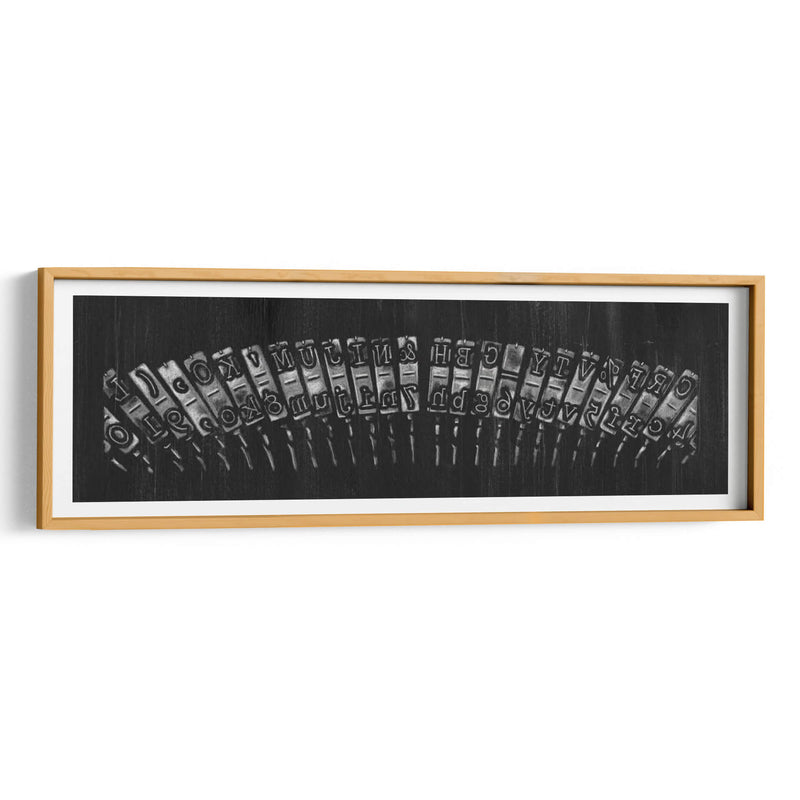 Barras De Máquina De Escribir Antigua - Ethan Harper | Cuadro decorativo de Canvas Lab