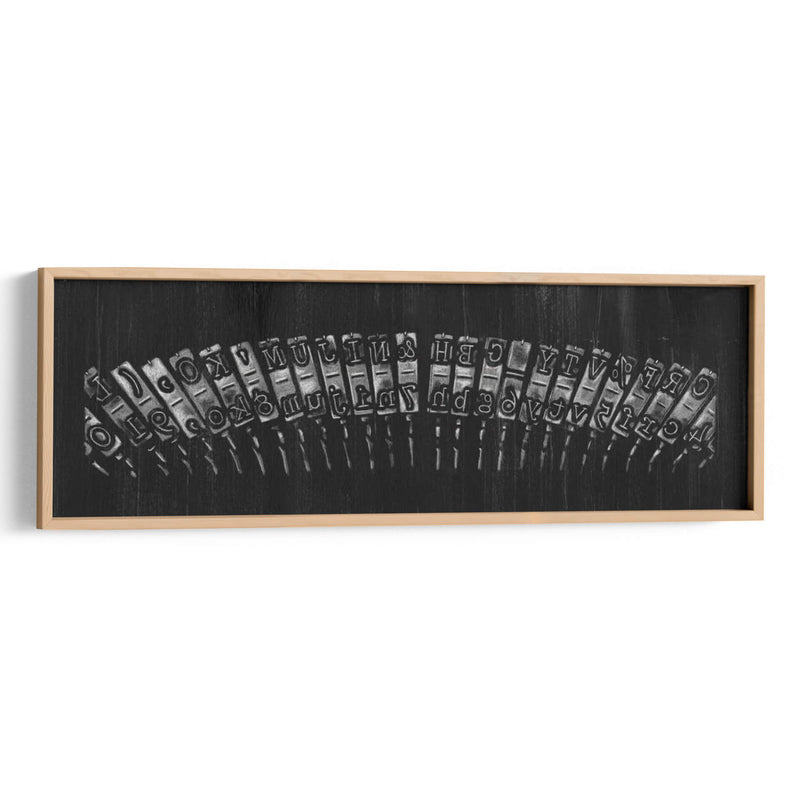 Barras De Máquina De Escribir Antigua - Ethan Harper | Cuadro decorativo de Canvas Lab