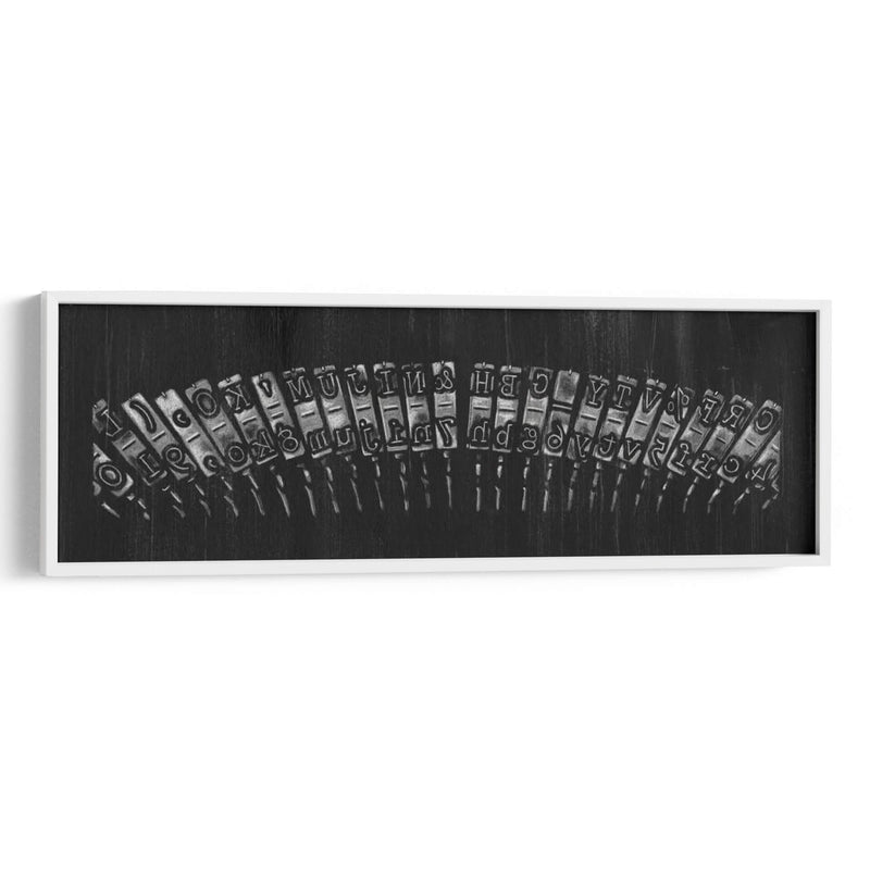 Barras De Máquina De Escribir Antigua - Ethan Harper | Cuadro decorativo de Canvas Lab
