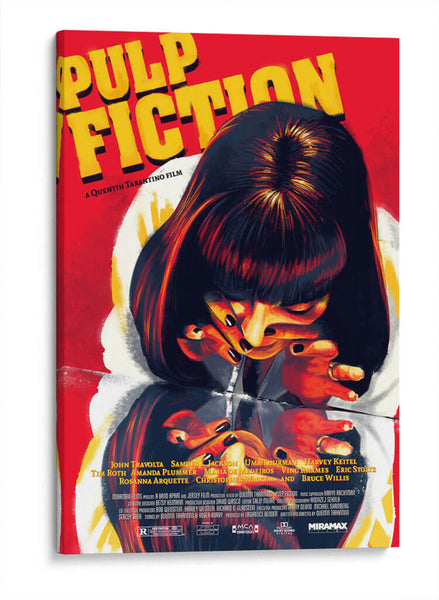 Pulp Fiction poster Cuadro Decorativo, Canvas Lab
