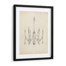 Chandelier Ii De Mediados Del Siglo - Ethan Harper | Cuadro decorativo de Canvas Lab