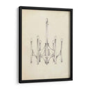 Chandelier Ii De Mediados Del Siglo - Ethan Harper | Cuadro decorativo de Canvas Lab