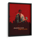 Red American Psycho | Cuadro decorativo de Canvas Lab