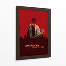 Red American Psycho | Cuadro decorativo de Canvas Lab