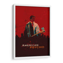 Red American Psycho | Cuadro decorativo de Canvas Lab