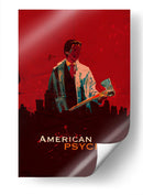 Red American Psycho | Cuadro decorativo de Canvas Lab