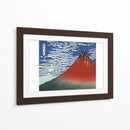 Red Fuji - Katsushika Hokusai | Cuadro decorativo de Canvas Lab