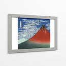 Red Fuji - Katsushika Hokusai | Cuadro decorativo de Canvas Lab