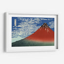 Red Fuji - Katsushika Hokusai | Cuadro decorativo de Canvas Lab