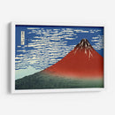 Red Fuji - Katsushika Hokusai | Cuadro decorativo de Canvas Lab