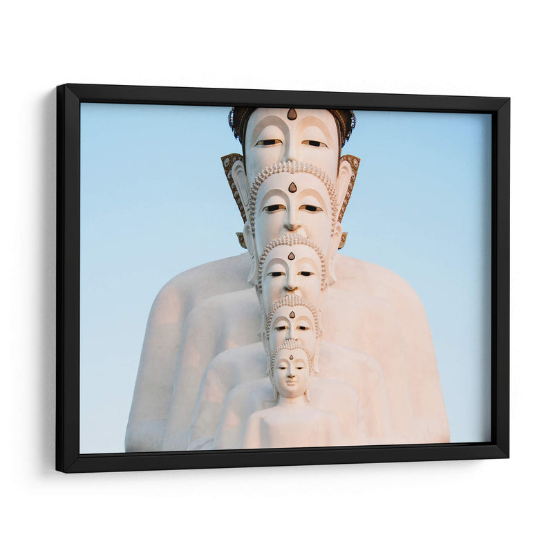 Buda blanco | Cuadro decorativo de Canvas Lab