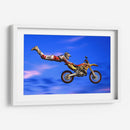 Salto en motocross | Cuadro decorativo de Canvas Lab
